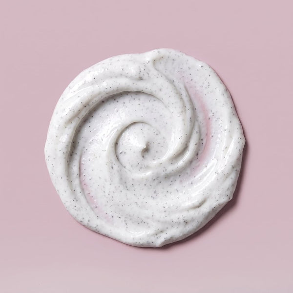Exfoliating grains made from volcanic rock
