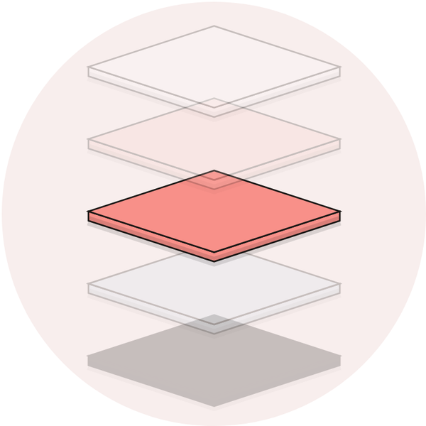 Layer 3: Absorbs and locks in