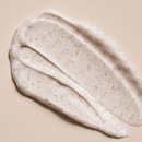 Texture of the 2in1 AHA Body Scrub from the Touch Me Duo: creamy with fine exfoliating particles, juno&me