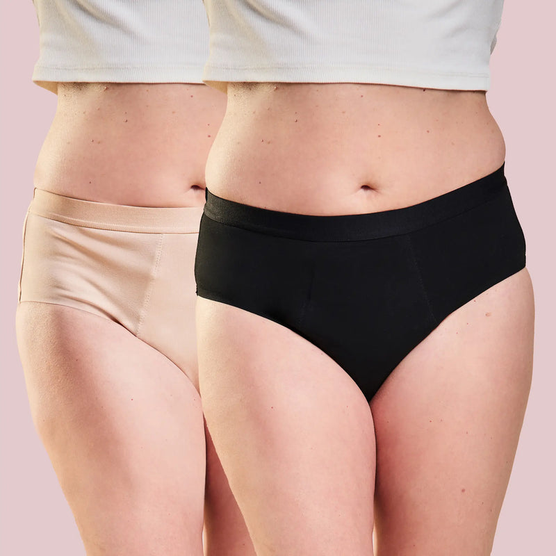 Inkontinenz Panty Strong Duo (Beige + Schwarz)