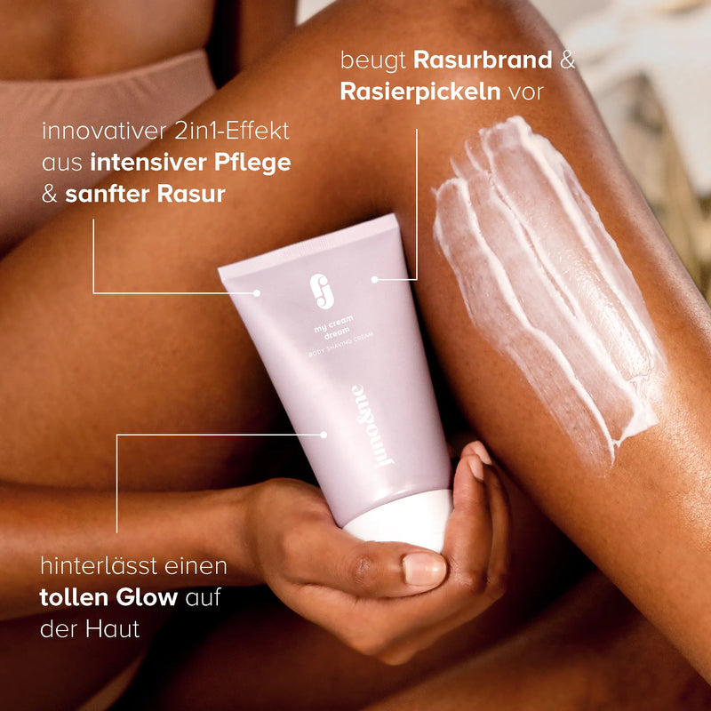 Körperpflege Rasur Creme_Body Shaving Cream_Vorteile_junoandme