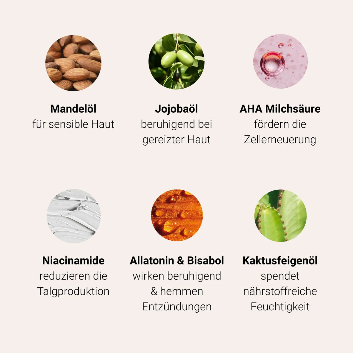 Ingredients in the Body Crush Duo: almond oil, jojoba oil, AHA lactic acid, niacinamide and prickly pear oil