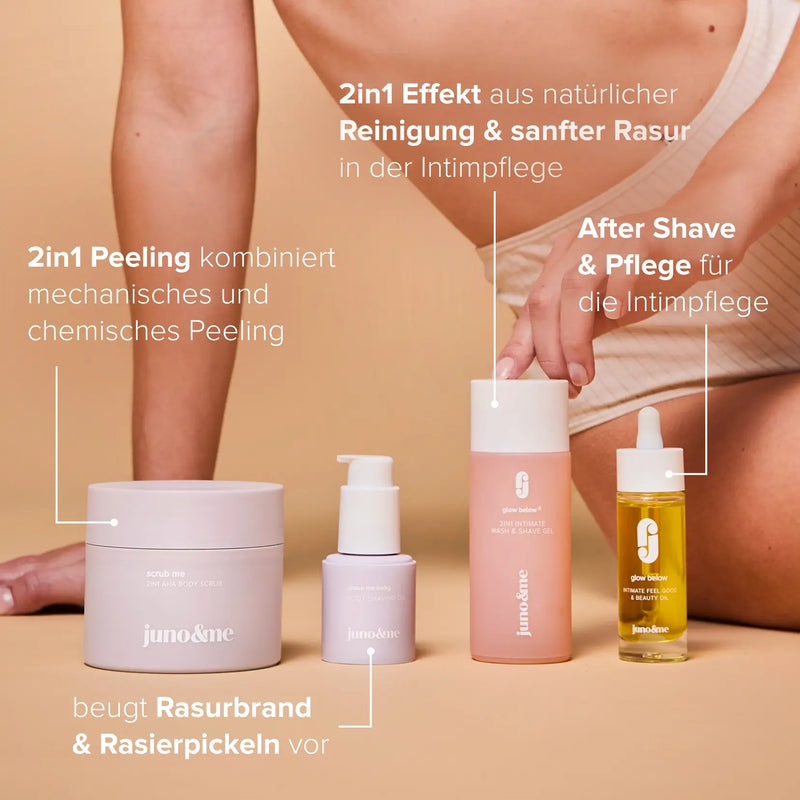 Happy Scrub & Shaving Set