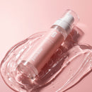 Textur des Dekolleté Serums, klares Pflegegel