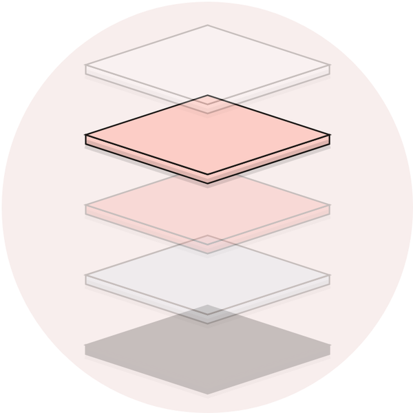 Layer 2: Wicks fluid away fast