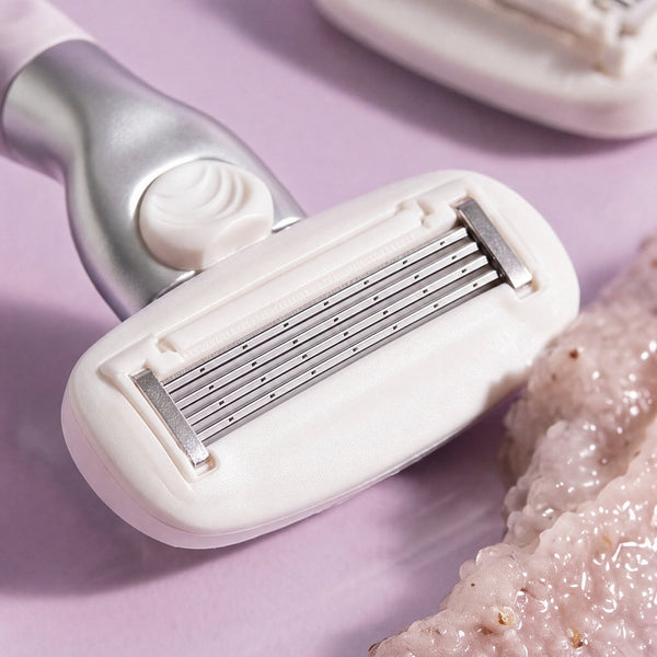 Flexible razor head that follows every curve of your body